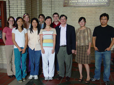 Summer 2007 Project Staff Research Project Staff: Emily Parkinson, Emily Yan, Candi Olson, Haijing Hao, Annie Gorman, Ji Yang, Todd Eichel, Robert Strauss, Yue Yang, Jinxiang Liu